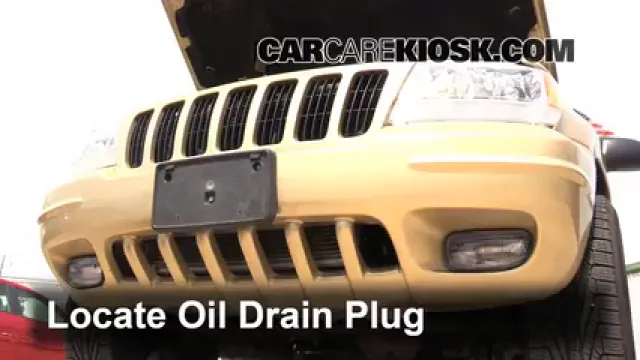 1999 Jeep Grand Cherokee Limited 4.0L 6 Cyl. Oil Change Oil and Oil Filter